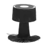 Lampe de Table avec abat-jour 25x25x38 tissu Noir