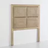 Tête de lit 110x9x137 Bois beige