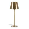 Lampe de Table 13x13x39 Métal Doré