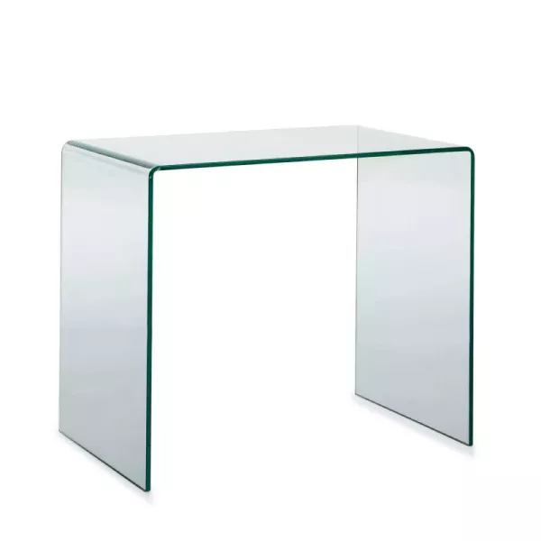 Bureau design 85x55x75 Verre Transparent