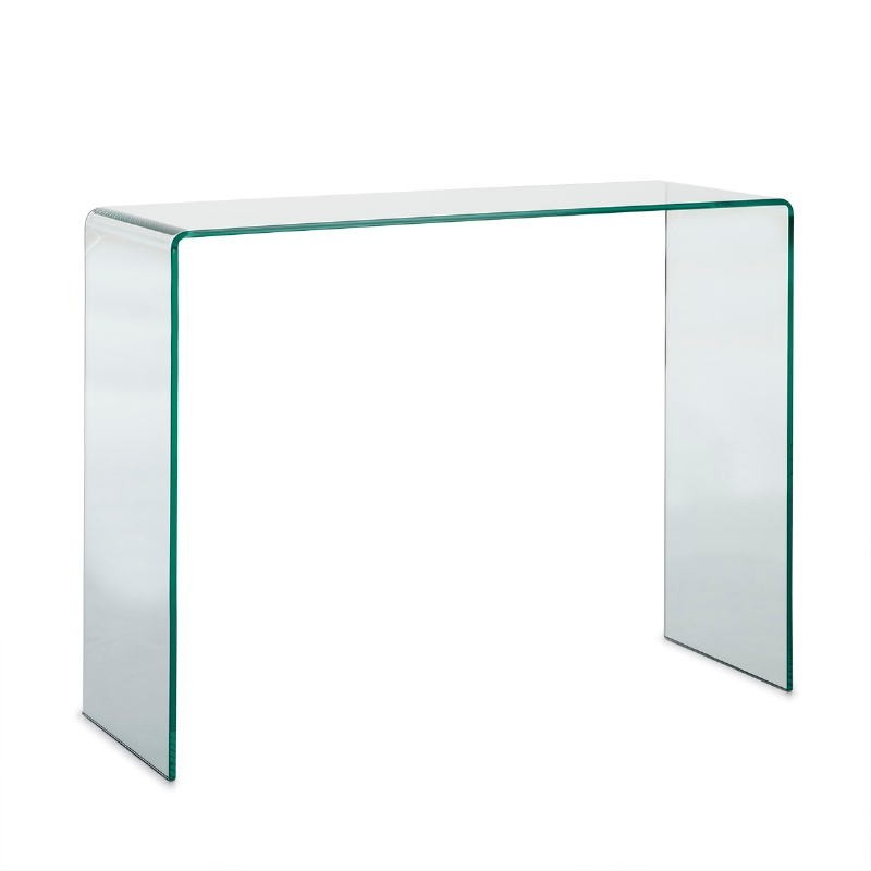 Console 110x40x85 Verre Transparent