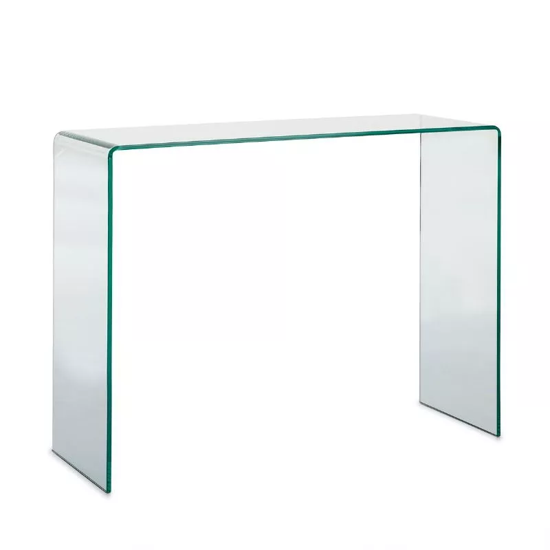 Console 110x40x85 Verre Transparent