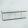 Buffet 4 Porte 180X50X57 Specchio associarsi a Credenza contenitore impilabile per risparmiare spazio