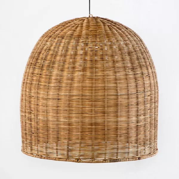 Lampada A Sospensione 60X60 Vimini Naturale associarsi a Lampade a sospensione scandinave dal design pulito