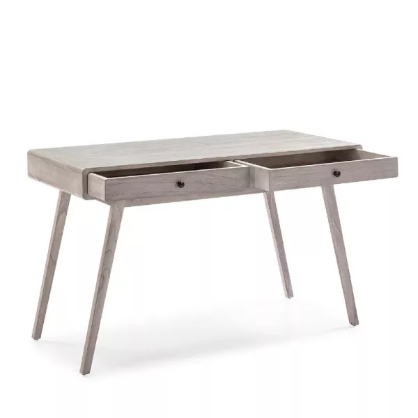 Bureau 120x55x76 Bois Gris voilé