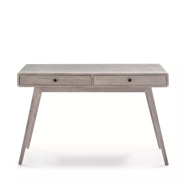 Bureau 120x55x76 Bois Gris voilé