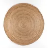 Tapis rond 200x1x200 Jute Naturel