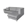 Corner sofa convertible 5 places fabric feet wood Angle Right FORTY Grey to associate with Practical And Robust Folding Sofas An