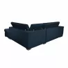 Convertible corner sofa 5 seats trunk fabric Right Angle IVY Oil Blue to associate with Sofas And Convertible Sofas Design For D