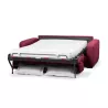  Canapé convertible 3 places tissu Matelas 160 cm LANDIN (Bordeaux)