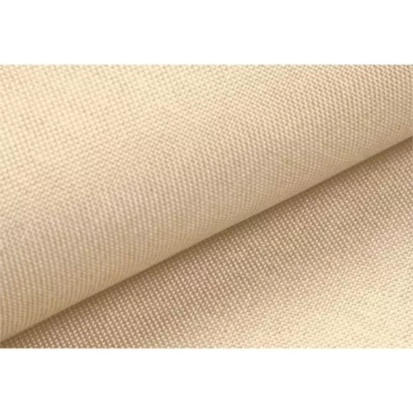 Schlafsofa 3 Plätze Stoff CANDY Matratze 140cm (Beige) mit assoziieren Industrielle Cabrio-Sofas und Sofas aus Metall und Holz