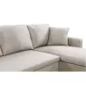 Convertible corner sofa 6 places raphy fabric (Beige) to associate with Modern Sofas And Convertible Sofas For A Stylish Interio