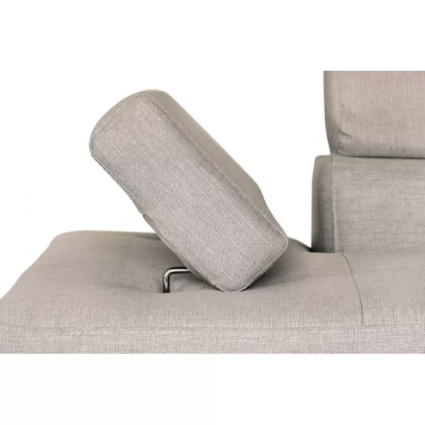 Umwandelbares Ecksofa 5 Plätze Stoff Right Angle RIO (Beige) mit assoziieren Wetterfeste umwandelbare Gartensofas und Sofas