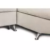 Umwandelbares Ecksofa 5 Plätze Stoff Right Angle RIO (Beige) mit assoziieren Wetterfeste umwandelbare Gartensofas und Sofas