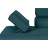 Convertible corner sofa 5 places fabric Right Angle RIO (Duck Blue) to associate with Vintage Sofas and Convertible Sofas for a 