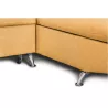 Convertible corner sofa 5 places fabric Right Angle RIO (Ochre yellow) to associate with Rattan Sofas and Convertible Sofas for 