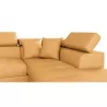 Umwandelbares Ecksofa 5 Plätze Stoff Right Angle RIO (Ocker gelb) mit assoziieren Sofas und umwandelbare Sofas gepolstert für op