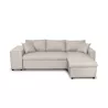 Corner sofa convertible fabric Niche left BENTO (Beige) to associate with Weatherproof Garden Convertible Sofas and Sofas