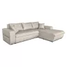 Convertible corner sofa 4 places fabric Right Angle BOND (Beige) to associate with Practical And Robust Folding Sofas And Conver