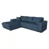 Convertible corner sofa 4 places fabric Left Corner BOND (Petrol blue) to associate with Functional and stylish kitchen sofas an