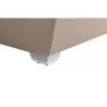 Canapé d'angle convertible 6 places tissu Angle Droit PARMA (Beige) à associer à Canapes Et Canapes Convertibles De Jardin Résis