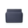 Fauteuil couchage rapide 70x190 en tissu DANOU (Bleu foncé)