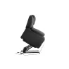 Fauteuil de relaxation électrique avec releveur en simili RELAX (Noir)