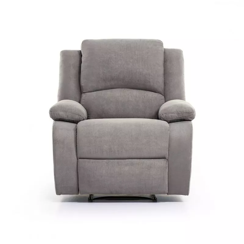 Fauteuil de relaxation manuel en microfibre ATLAS (Gris)