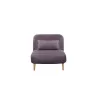 Banquette scandinave 1 place convertible BZ (Aubergine)