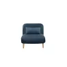 Banquette scandinave 1 place convertible BZ (Bleu pétrole)