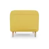 Banquette scandinave 1 place convertible BZ (Jaune)