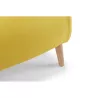 Banquette scandinave 1 place convertible BZ (Jaune)