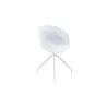 Fauteuil de bureau en polypropylène AUDE (Blanc)