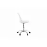 Fauteuil de bureau en polypropylène et simili TONO (Blanc)