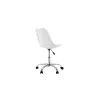 Fauteuil de bureau en polypropylène et simili TONO (Blanc)