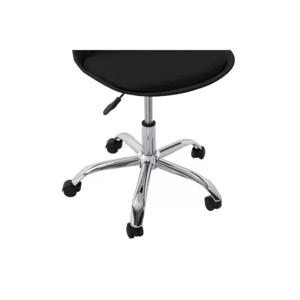 Fauteuil de bureau en polypropylène et simili TONO (Noir)