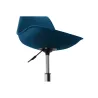 Fauteuil de bureau en polypropylène et simili TONO (Bleu pétrole)