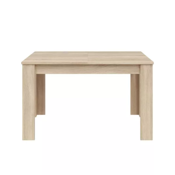 Table à manger extensible L140, 190 cm VESON (Chêne clair)