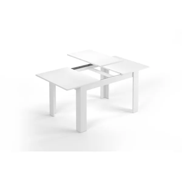 Table à manger extensible L140, 190 cm VESON (Blanc)