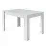 Table à manger extensible L140, 190 cm VESON (Blanc)