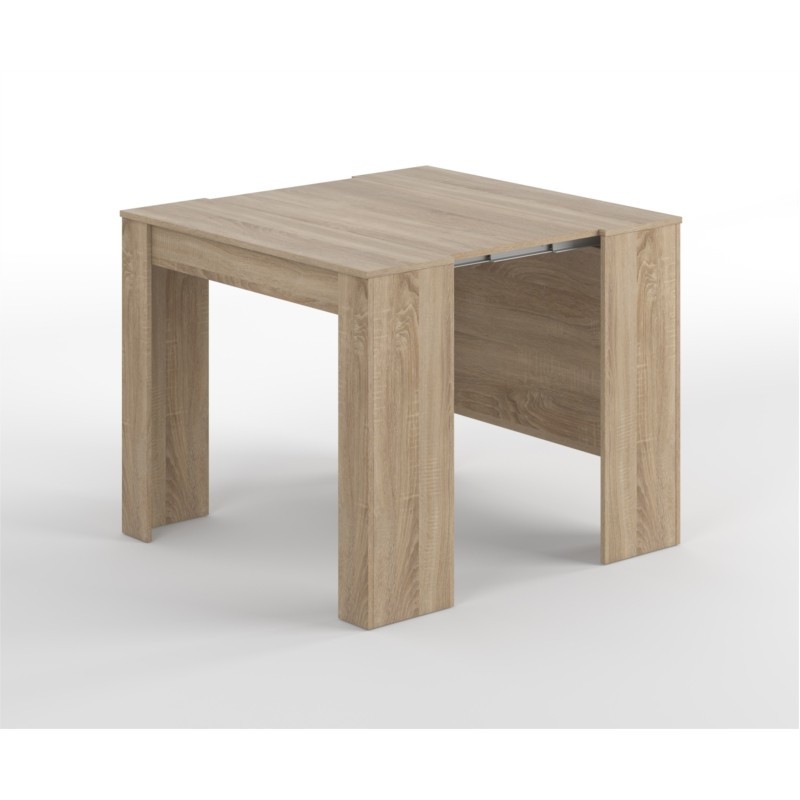 Extendable dining table L51, 237 cm VESON (Light oak) to associate with Stackable Tables to Save Space