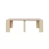 Extendable dining table L51, 237 cm VESON (Light oak) to associate with Industrial Metal and Wood Tables