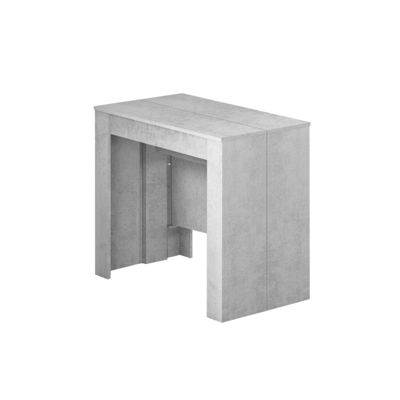 Table à manger extensible L51, 237 cm VESON (Béton)