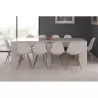 Table à manger extensible L51, 237 cm VESON (Blanc brillant)