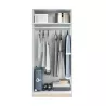 Wardrobe 2 Doors L82xH180 cm VADIM (Oak) to associate with Storage Furniture Tv Furniture Shelves Functional And Stylish Kitchen