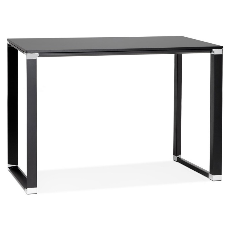 Bureau haut design en bois (70x140 cm) BOUNY MAX (finition noir)