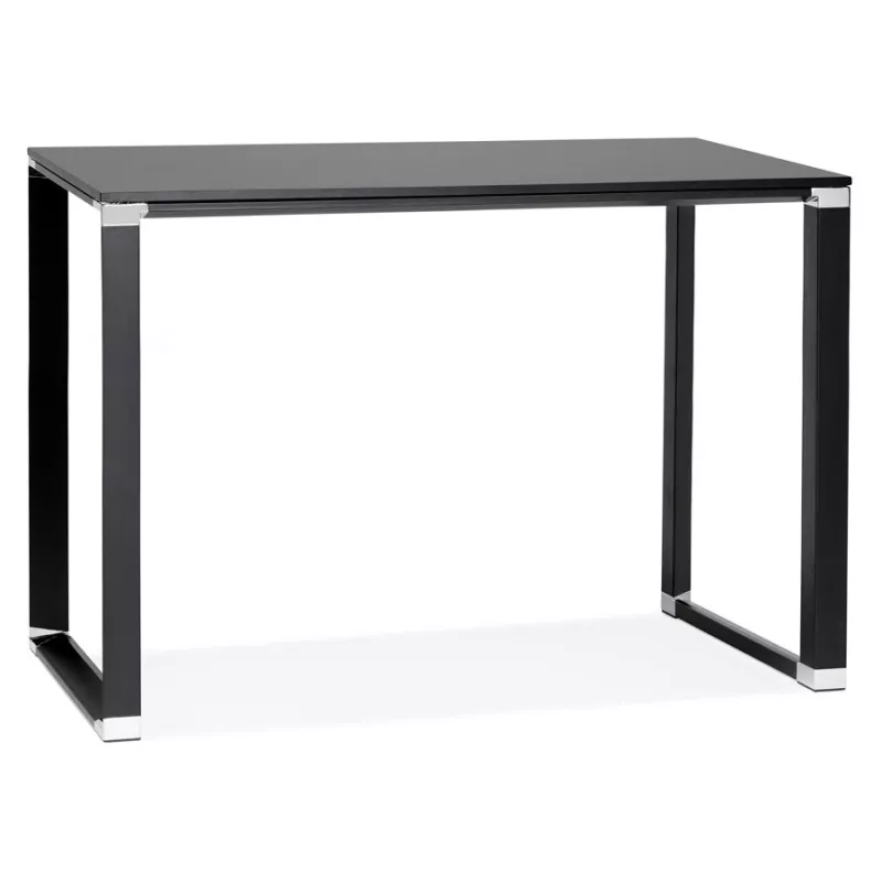 Bureau haut design en bois (70x140 cm) BOUNY MAX (finition noir)