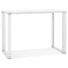 Bureau haut design en bois (70x140 cm) BOUNY MAX (finition blanc)