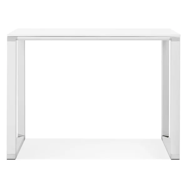 Bureau haut design en bois (70x140 cm) BOUNY MAX (finition blanc)