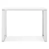 Bureau haut design en bois (70x140 cm) BOUNY MAX (finition blanc)